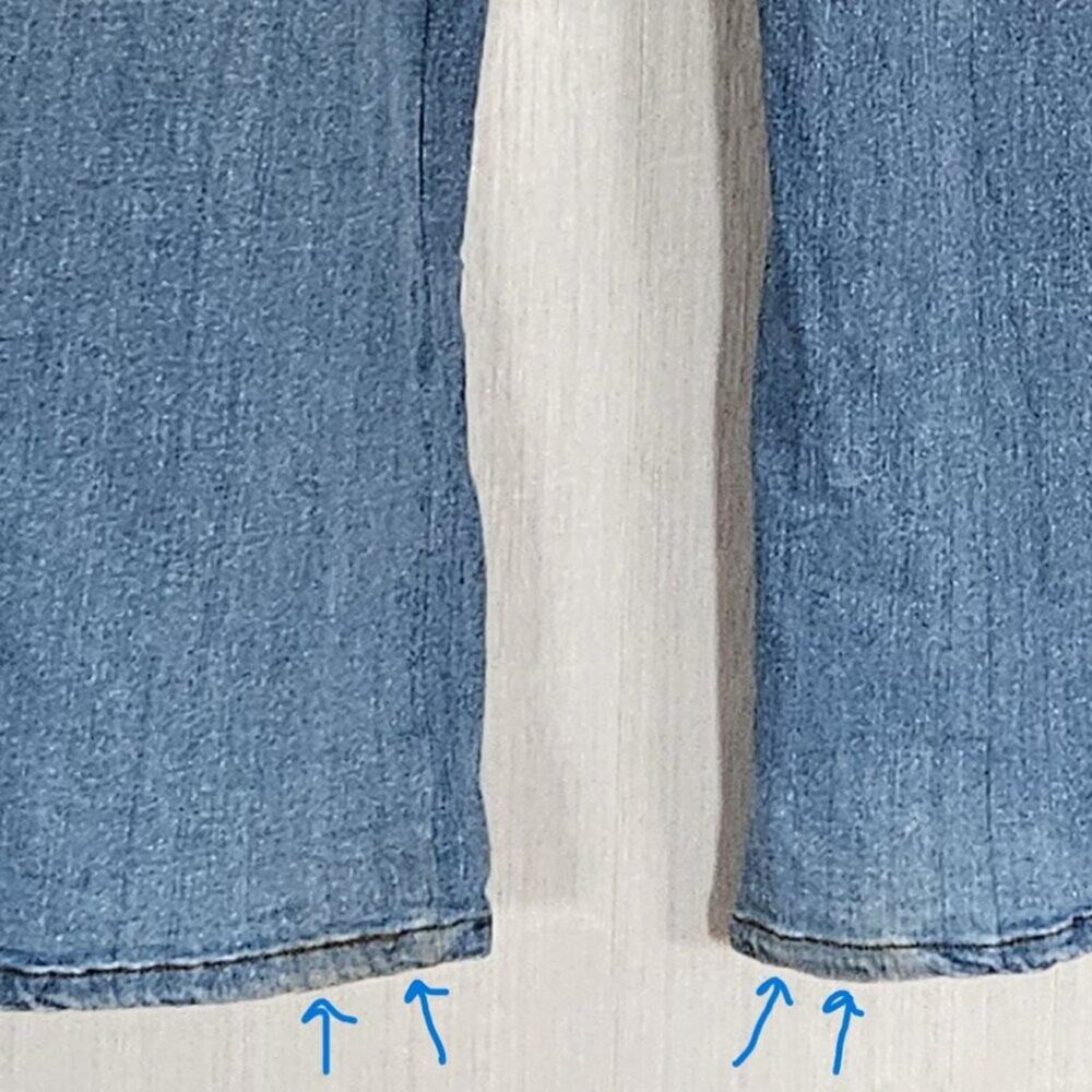 VTG Alexandra Bartlett Jeans Embellished Straight leg High Waisted - sz 20W - Picture 14 of 14